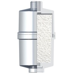 Фильтр для душа Барьер Бьюти пластик G1/2 хром - фото 4