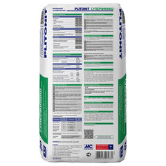 Ровнитель (наливной пол) финишный Plitonit Суперфиниш самовыравнивающийся 20 кг - фото 3