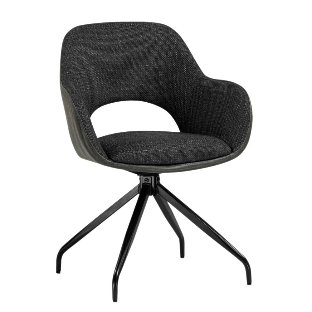 

Стул-кресло крутящийся Memfis графит (15838), Серый