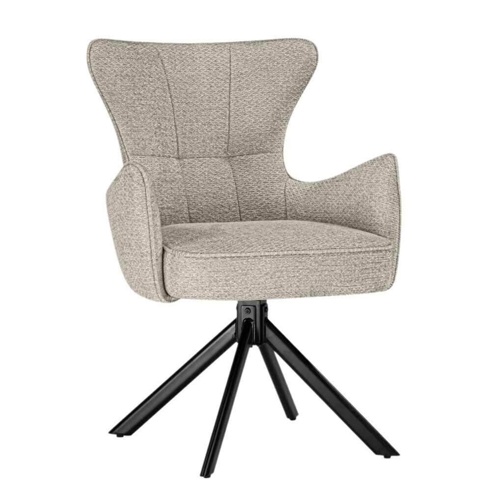 Изображение товара Woodville Atlanta Стул кресло крутящийся для гостиной бежевый 15831