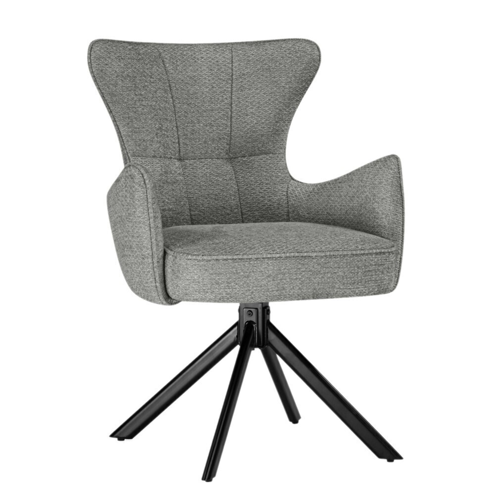 Изображение товара Стул кресло крутящийся Atlanta серый Woodville