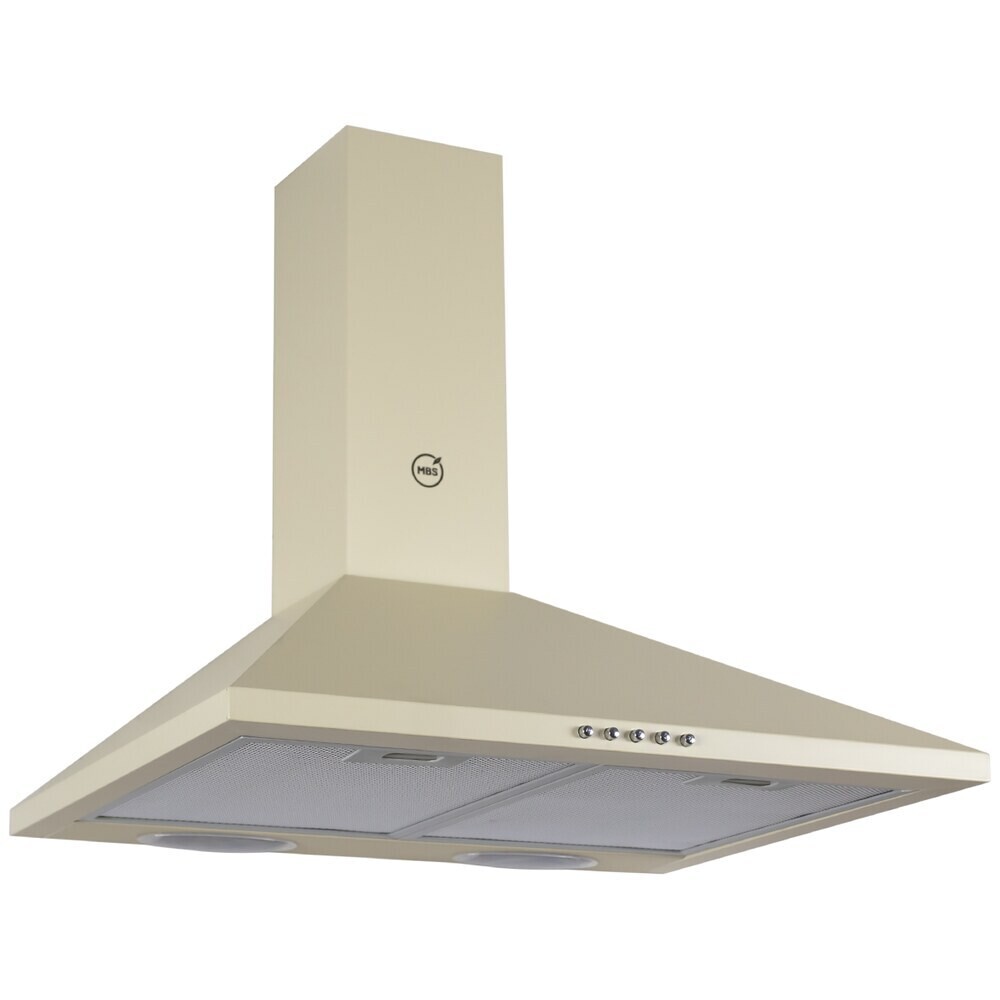 Изображение товара Кухонная вытяжка купольная MBS Gerbera 150 Ivory 50 см бежевая
