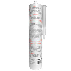 Герметик акриловый паропроницаемый наружный Стиз А белый 0,44 кг - фото 2