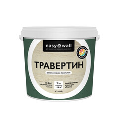 Изображение товара Декоративное покрытие Bayramix Easy Wall Травертин белая 7 кг
