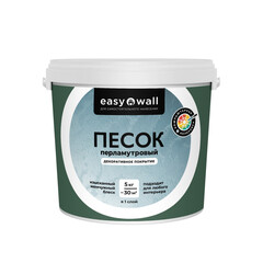 Изображение товара Декоративное покрытие Bayramix Easy Wall Перламутровый песок белая 5 кг