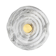 Светильник светодиодный накладной Arte Lamp Bevel 3000К 6 Вт 1 кв.м латунь IP20 (A1682AP-5PB) - фото 1