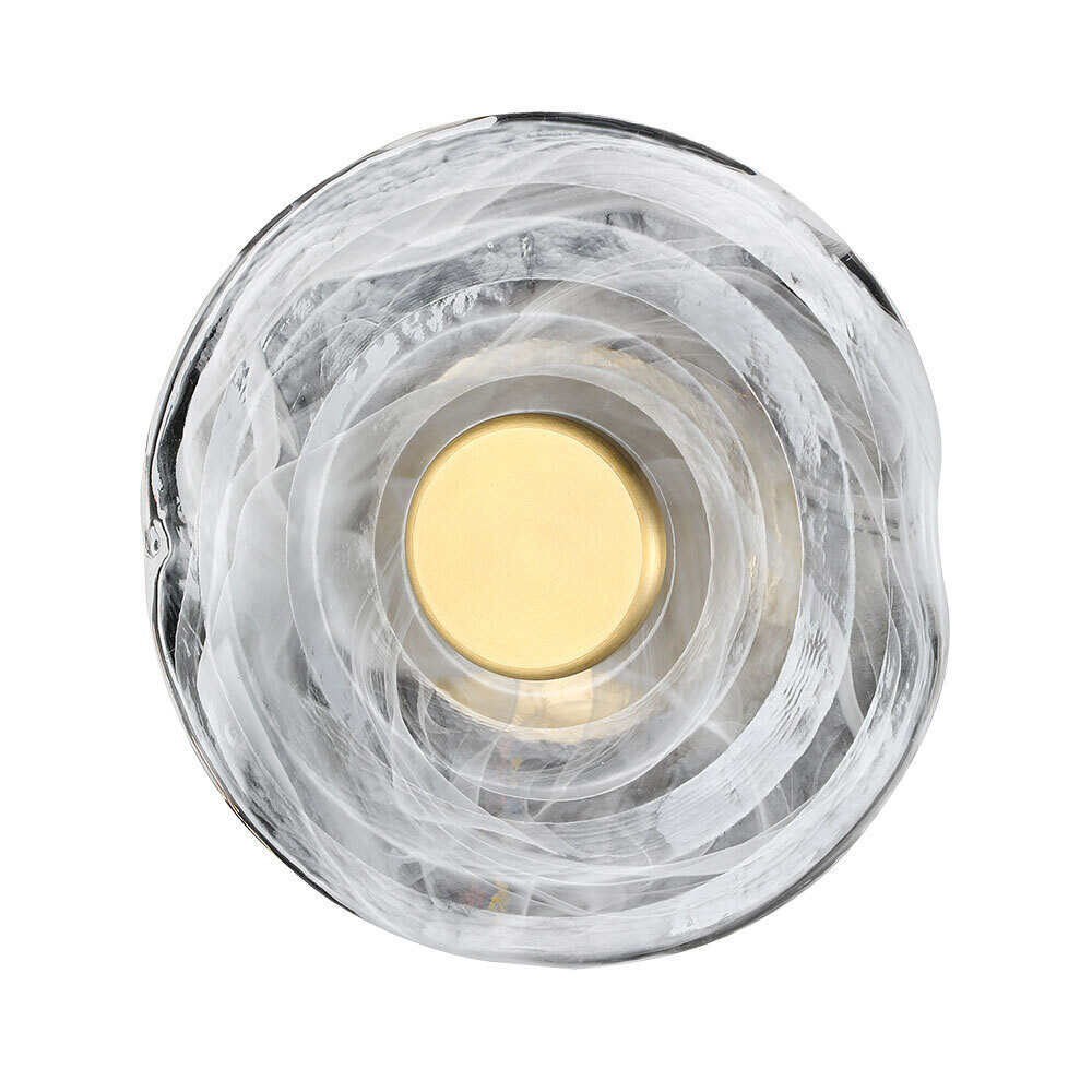 Светильник светодиодный накладной Arte Lamp Bevel 3000К 6 Вт 1 кв.м латунь IP20 (A1681AP-5PB)