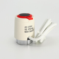 Сервопривод с датчиком Sanext нормально закрытый 220 В (6984) - фото 2