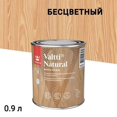 Изображение товара Антисептик Tikkurila/Tikkivala Valtti Natural декоративный для дерева бесцветный 0,9 л