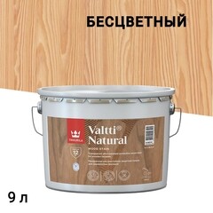 Изображение товара Антисептик Tikkurila/Tikkivala Valtti Natural декоративный для дерева бесцветный 9 л