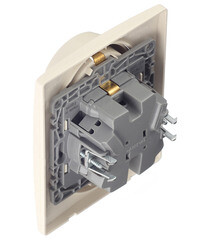 Розетка Legrand Etika встраиваемая слоновая кость (672323) - фото 3