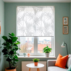 Изображение товара Рулонная штора 52х160 см Domlegrand Санрайз мини белая