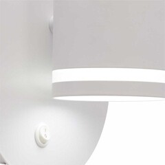 Бра Schaffner Versi GX53 15 Вт 220 В белое IP20 (4455-1W WH) - фото 5