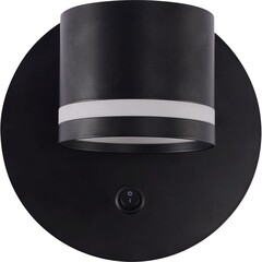 Бра Schaffner Versi GX53 15 Вт 220 В черное IP20 (4455-1W BK) - фото 6