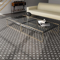 Керамогранит Monopole Stella black 187х187х8 мм (23 шт.=0,805 кв.м) - фото 2