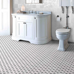 Керамогранит Monopole Stella white 187х187х8 мм (23 шт.=0,805 кв.м) - фото 2