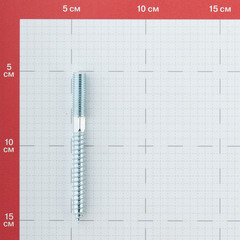 Шпилька сантехническая M10х100 мм оцинкованная (2 шт.) - фото 2