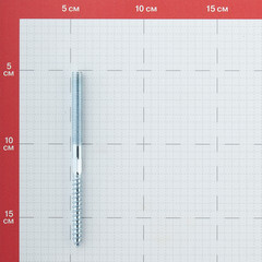 Шпилька сантехническая M8х120 мм оцинкованная (2 шт.) - фото 2