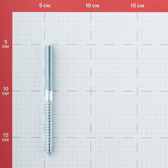Шпилька сантехническая M10х120 мм оцинкованная (2 шт.) - фото 2