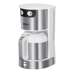 Кофеварка капельная Kitfort КТ-7326 белая