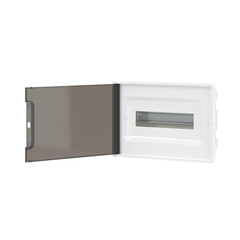 Щит распределительный встраиваемый DKC Frame ЩРВ-П пластиковый IP40 224,4х311,4х101 мм 12 модулей непрозрачная дверь - фото 4