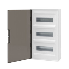 Щит распределительный навесной DKC Frame ЩРН-П пластиковый IP40 529,1х311,6х102,8 мм 36 модулей непрозрачная дверь - фото 4