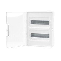 Щит распределительный навесной DKC Frame ЩРН-П пластиковый IP40 398,6х311,6х102 мм 24 модуля прозрачная дверь - фото 3