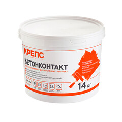 Грунт бетоноконтакт Крепс 14 кг - фото 1