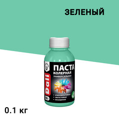Изображение товара Колер паста Dali зеленая 0,1 кг