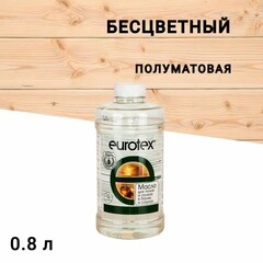 Изображение товара Масло Eurotex для полов и полков в саунах бесцветный 0,8 л