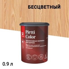 Изображение товара Морилка Tikkurila/Tikkivala Pirtti Color водная бесцветная 0,9 л