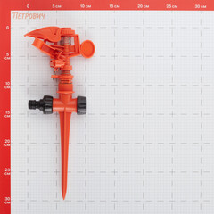 Дождеватель 1/2х3/4 Жук пластиковый импульсный 1 режим (330771-00) - фото 3