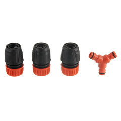 Изображение товара Набор для подключения полива с 3 коннекторами 3/4 Жук (9408-00)