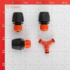 Набор для подключения полива с 3 коннекторами 1/2 Жук (9415-00) - фото 2