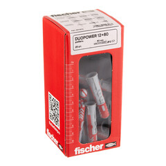 Дюбель универсальный Fischer DuoPower 12x60 мм нейлон (25 шт.) - фото 3