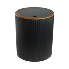 Ведро для мусора Fixsen Black Boom FX-411-6 с крышкой 5 л пластик черное - фото 1