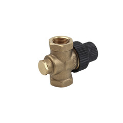 Редуктор давления Sanext PRV-L 1/2 ВР(г) поршневой с отверстием под манометр (8540) - фото 2