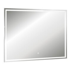 Зеркало с подсветкой прямоугольное 80х60 см с сенсорным включением Abber See (AG6116S) - фото 1