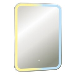 Изображение товара Зеркало с подсветкой прямоугольное 55х80 см с сенсорным включением Abber See (AG6106S)