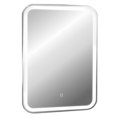 Зеркало с подсветкой прямоугольное 55х80 см с сенсорным включением Abber See (AG6105S) - фото 1