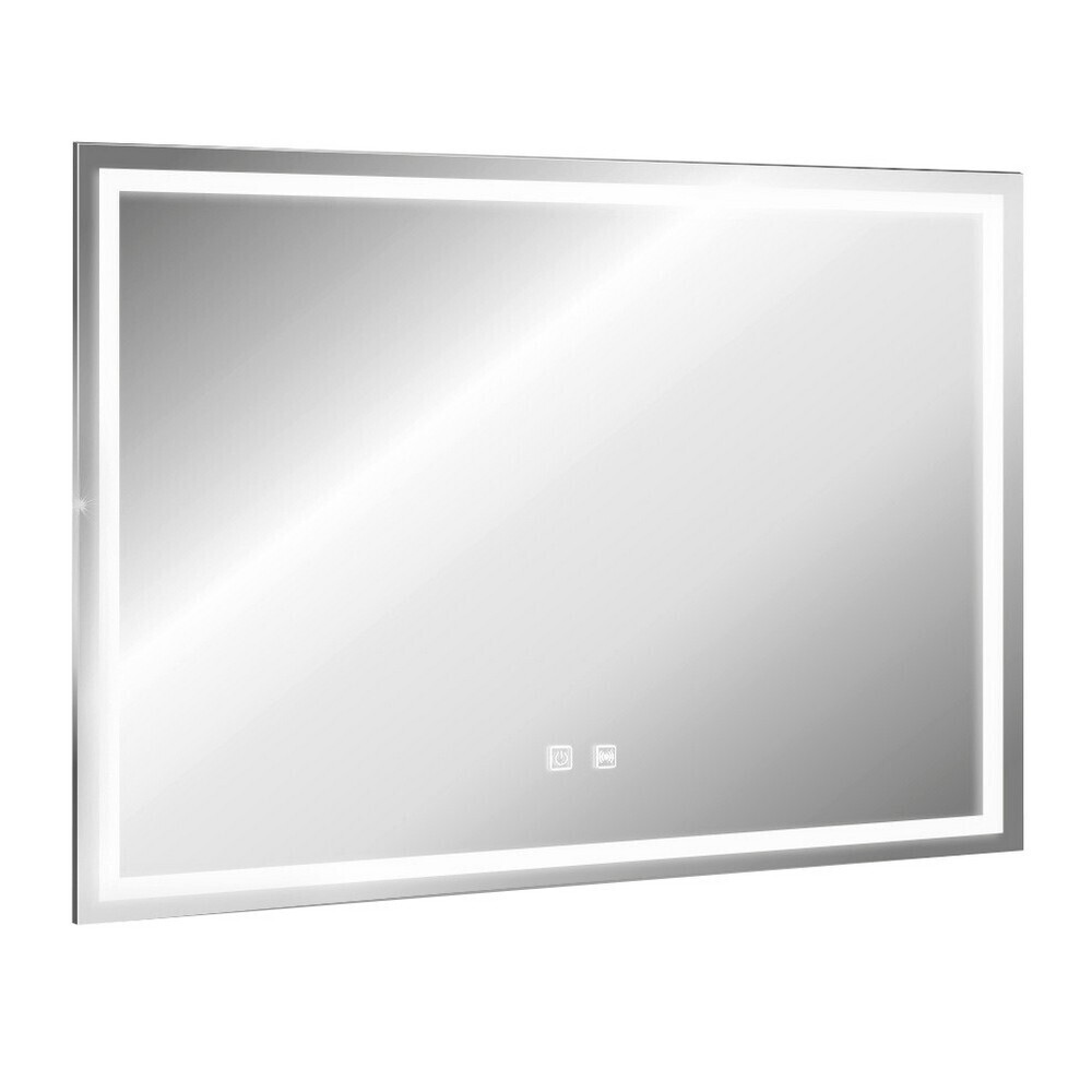 

Зеркало с подсветкой прямоугольное  см с сенсорным включением Abber See (AG6104SP, Серый