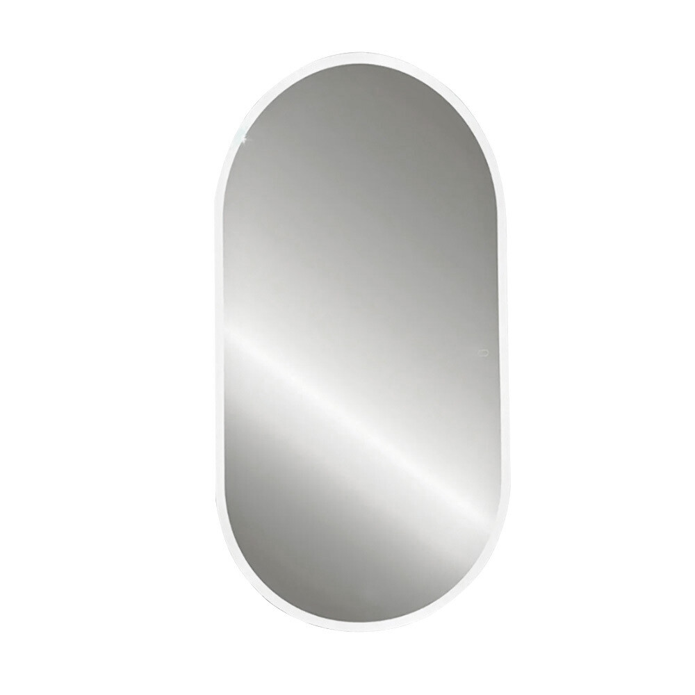 

Зеркало с подсветкой овальное  см с сенсорным включением Abber See (AG6113SMult, Серый