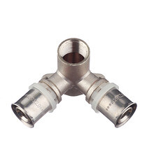 Изображение товара Водорозетка VALTEC (VTm.234.N.200420) проходная 20(пресс) х 1/2 ВР(г)