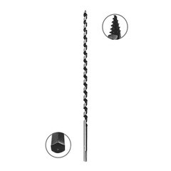 Изображение товара Сверло по дереву винтовое Vira 12х460 мм (552042)