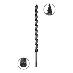 Изображение товара Сверло по дереву винтовое Vira 24х460 мм (552047)