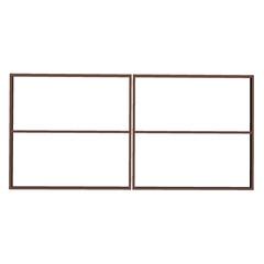 Ворота распашные усиленные каркас 4х1,9 м сталь