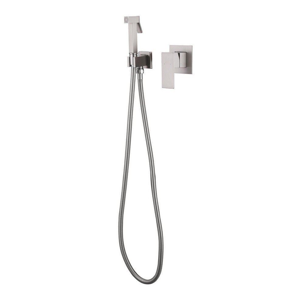 

Смеситель с гигиеническим душем встраиваемый Abber Daheim со скрытой частью в комплекте сатин (AF8225SP)