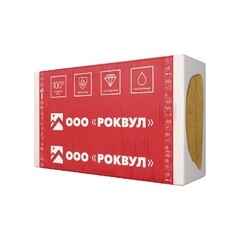 Изображение товара Утеплитель Роквул Фасад Баттс Д Оптима 160х600х1200 мм 1,44 кв.м.