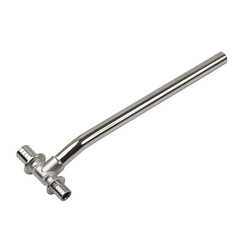 Трубка для радиатора Sanext т-образная 25 х 15 х 25 х 250 мм латунь (4830) - фото 2