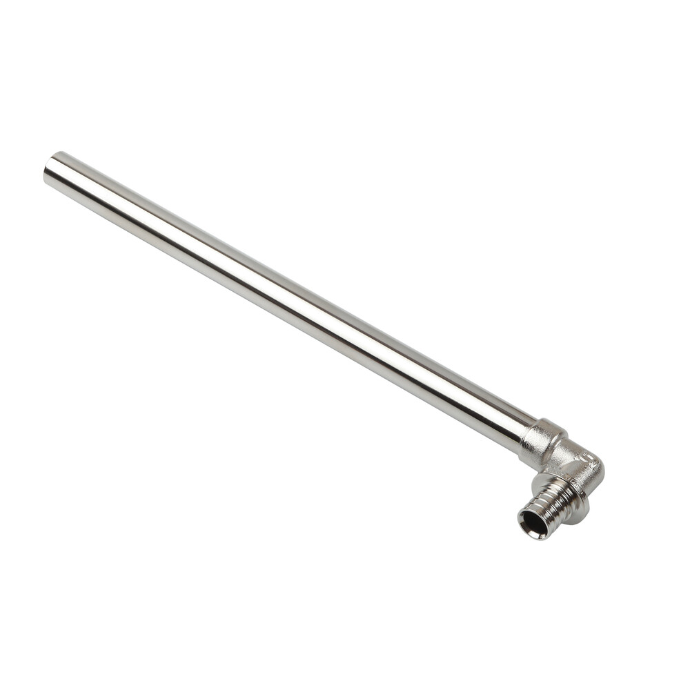 Изображение товара Трубка для радиатора Sanext г-образная 20 х 15 х 250 мм латунь (4720)